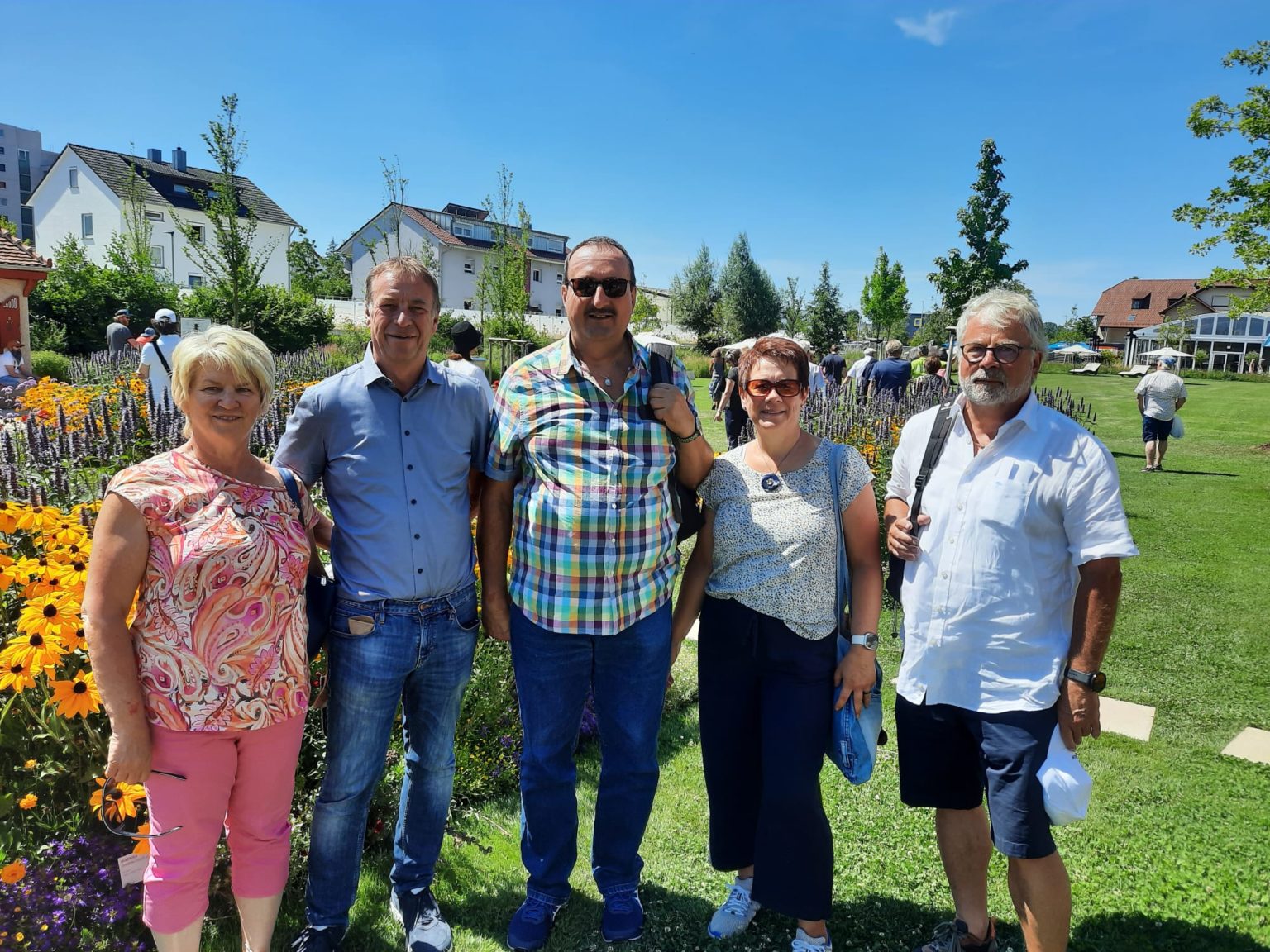 Besuch der Gartenschau in Eppingen durch Vertreter der FW Balingen